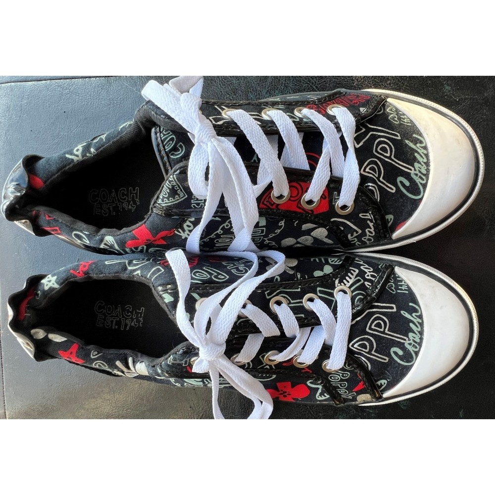 Coach Poppy sneakers in EUC. Size 8.5